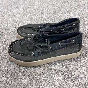 Sperry Navy Blue Boat Shoes